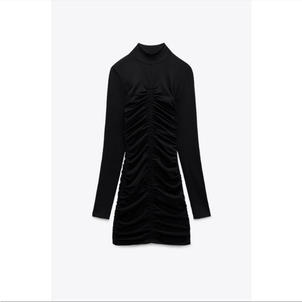 ZARA NWT RUCHED DRESS ๐ค - Picture 6 of 6